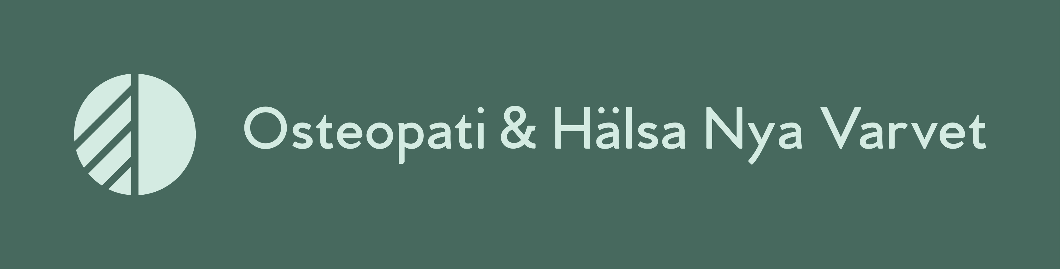 Logotyp för Osteopati & Hälsa Nya Varvet